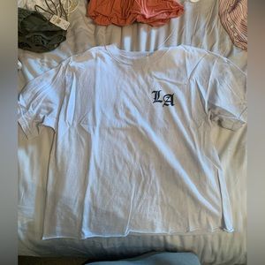 John Galt (Brandy Melville) LA cropped graphic tee